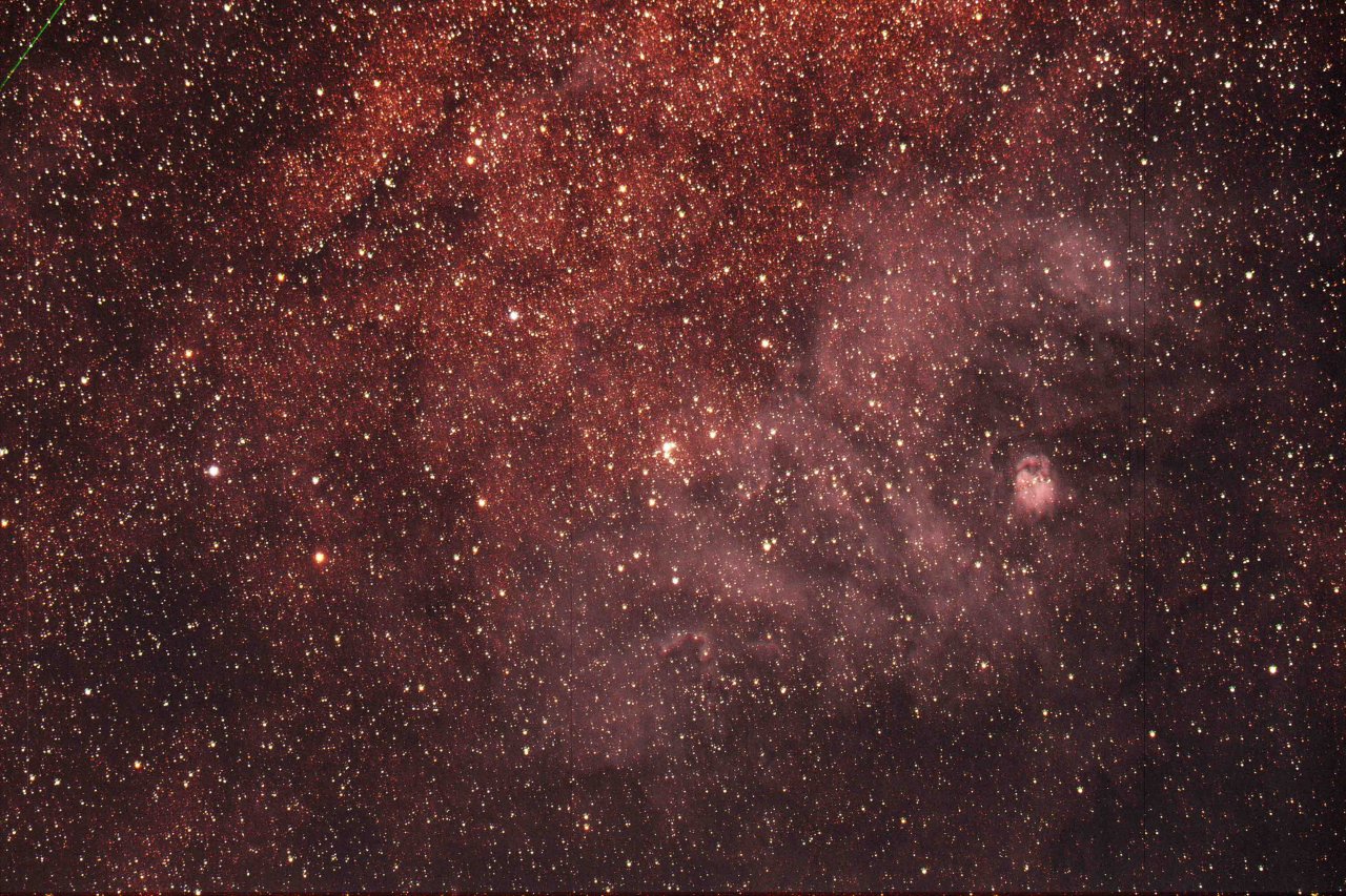 NGC 6604 Ha RGB